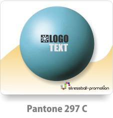Anti Stress Ball Pu Bälle Farbe Blau Pantone 297 C