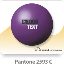 Anti Stress Ball Pu Bälle Farbe Lila Pantone 3593 C