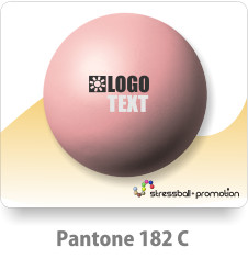 Anti Stress Ball Pu Bälle Farbe Rosa Pantone 182 C