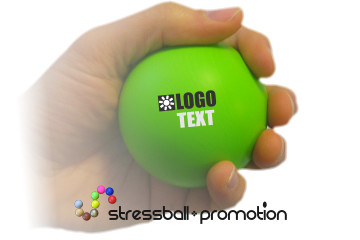 Stressball Anti Stress Ball Knautschball in der Hand
