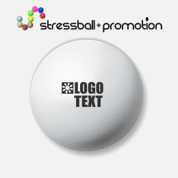 Antistressball Stressball Bild Farbe weiss